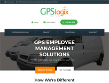 Tablet Screenshot of gpslogix.com
